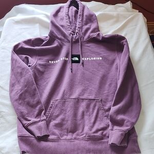 The North Face Purple Never Stop Exploring Hoodie